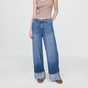 GAP Women's Ultrasoft Baggy Jeans - Size 26